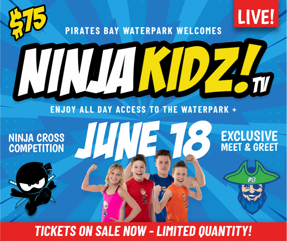 Ninja Kidz Live Event advertisement