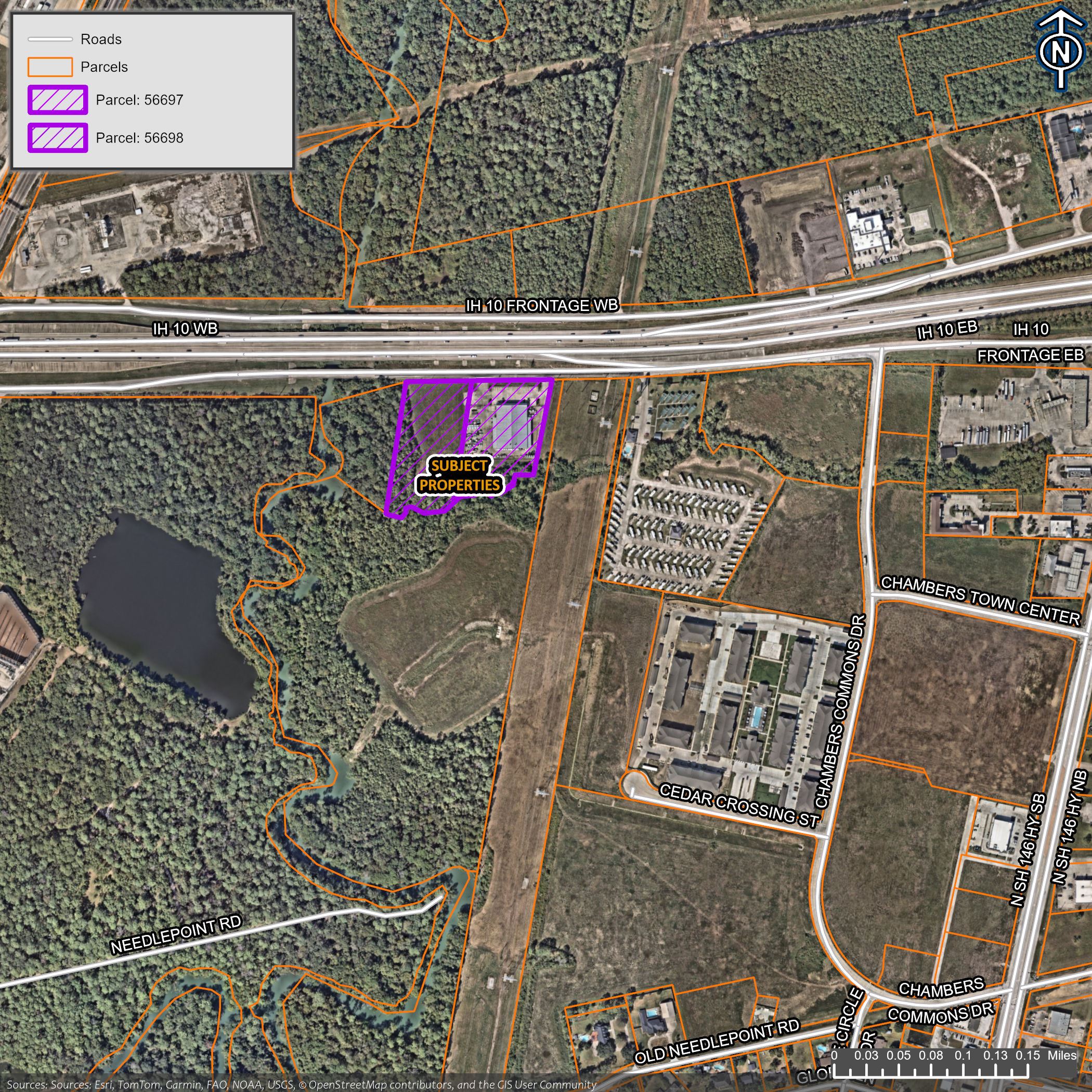 Vicinity Map_9900 E IH 10_ZP 25110116