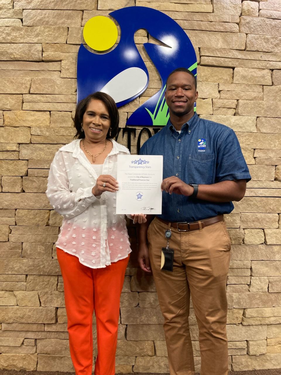 Elizabeth Donato and Monio Mark