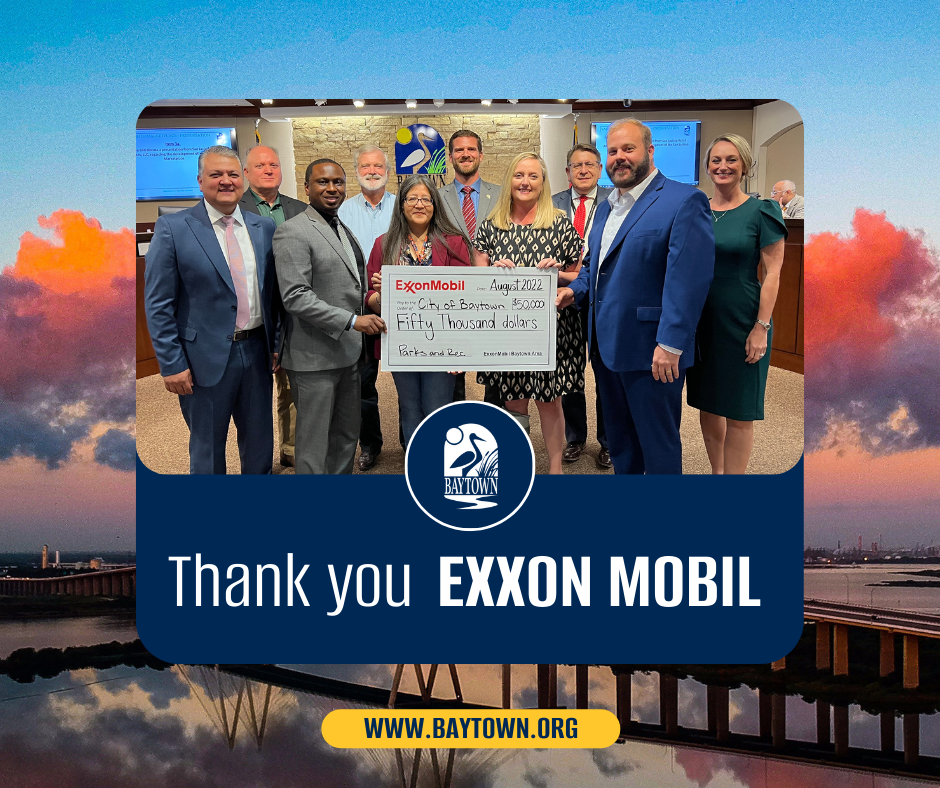 Exxon Mobil Parks Check