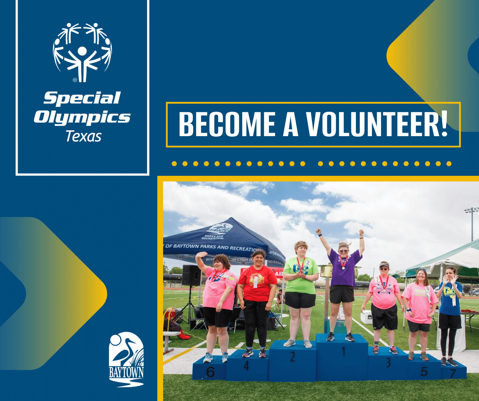 Special Olympics Volunteers